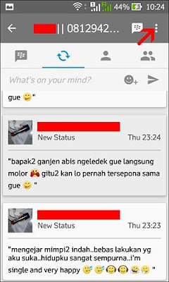 Cara Sembunyikan Status Teman Di BBM