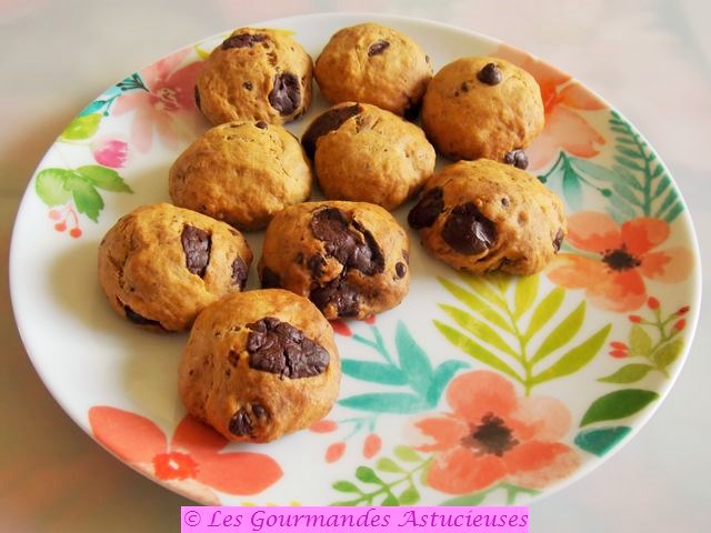 Biscuits à la purée de cacahuètes et au chocolat (Vegan)