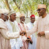 PHOTO NEWS: Old Schoolmates From 1953 Visit Buhari