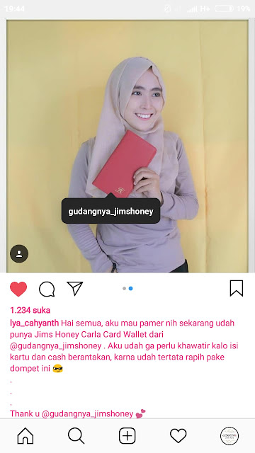 Endorse JH Carla Card Wallet Gudangnya Jimshoney