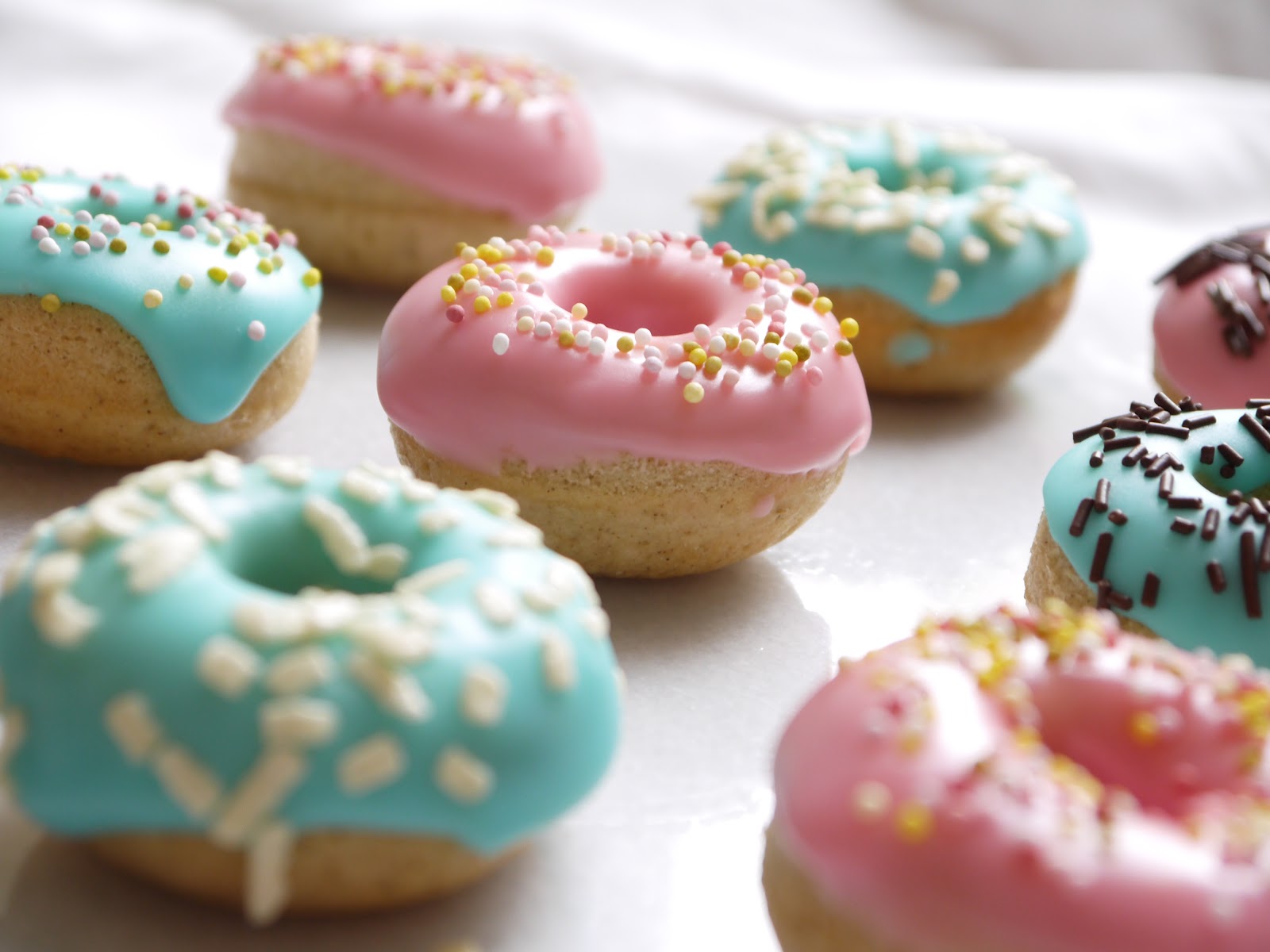 Mini Baby Shower Doughnuts Recipe The Betty Stamp