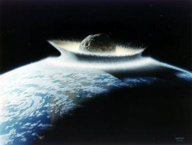 Meteorite craters around the world