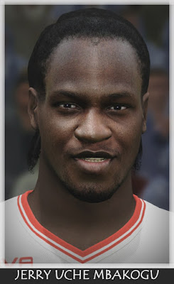 PES 2016 Jerry Uche Mbakogu (Krylya Sovetov Samara) Face by Bono facemaker