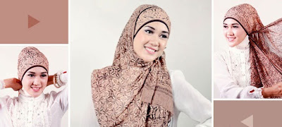 kreasi hijab untuk lebaran