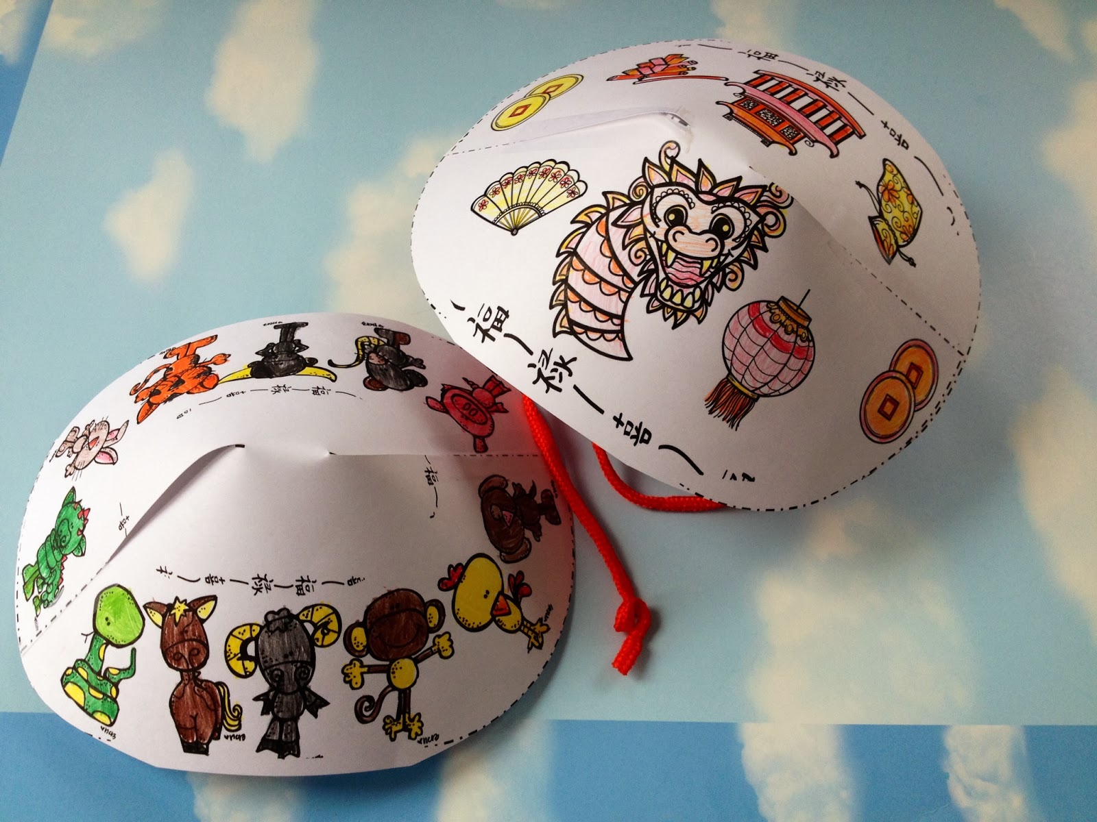 Chinese new year hat