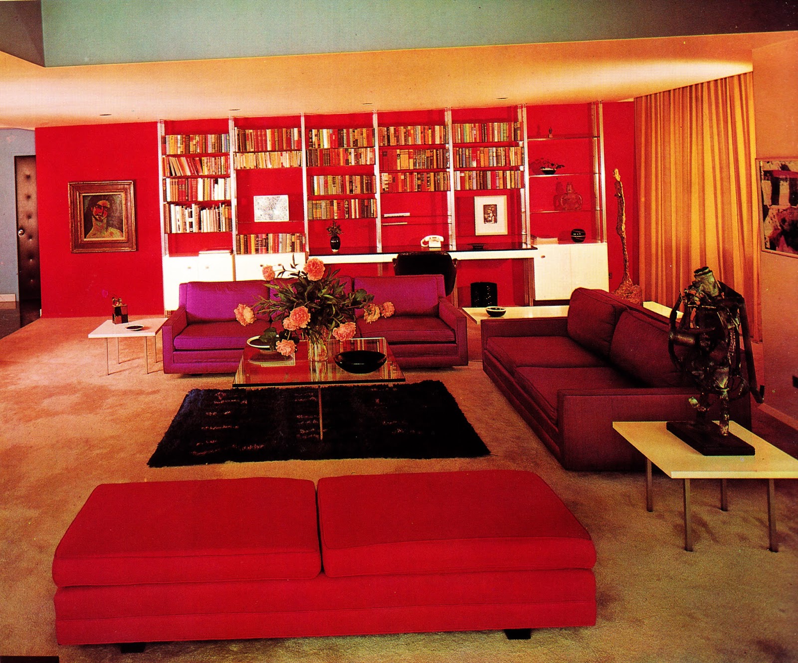 1960s Interior Dcor: The Decade of Psychedelia Gave Rise to Inventive ...