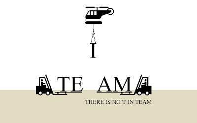 there is no I in team