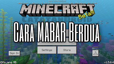 Cara Mabar Minecraft Berdua Temen di Game MCPE