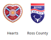 Hearts vs Ross Country