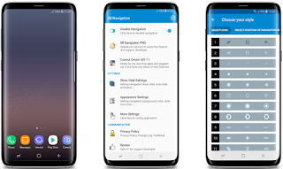Cara Membuat Tombol Home ( Navigasi Bar ) Samsung S8 di Android Tanpa Root