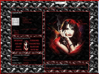 Gothic Halloween MySpace Layouts