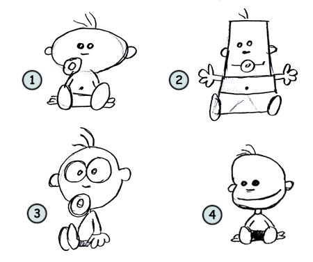 How to draw cartoon