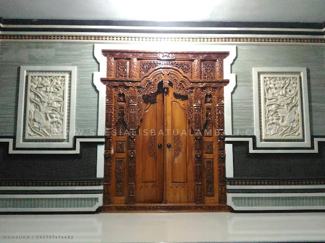 Ornamen batu siolit untuk rumah minimalis