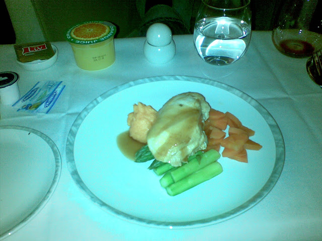 gluten free meal Business Class Singapore Airlines