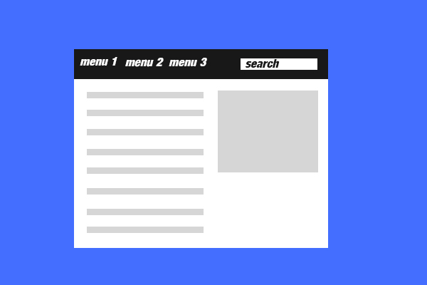 Membuat Menu + Kolom Search Melayang Saat di Scroll Tanpa jQuery