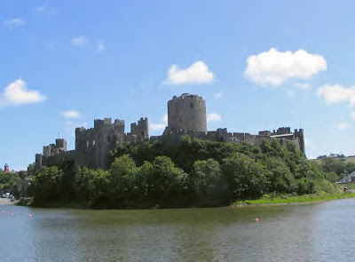 Pembroke Castle,Pembrokeshire.. on the West coast of Wales