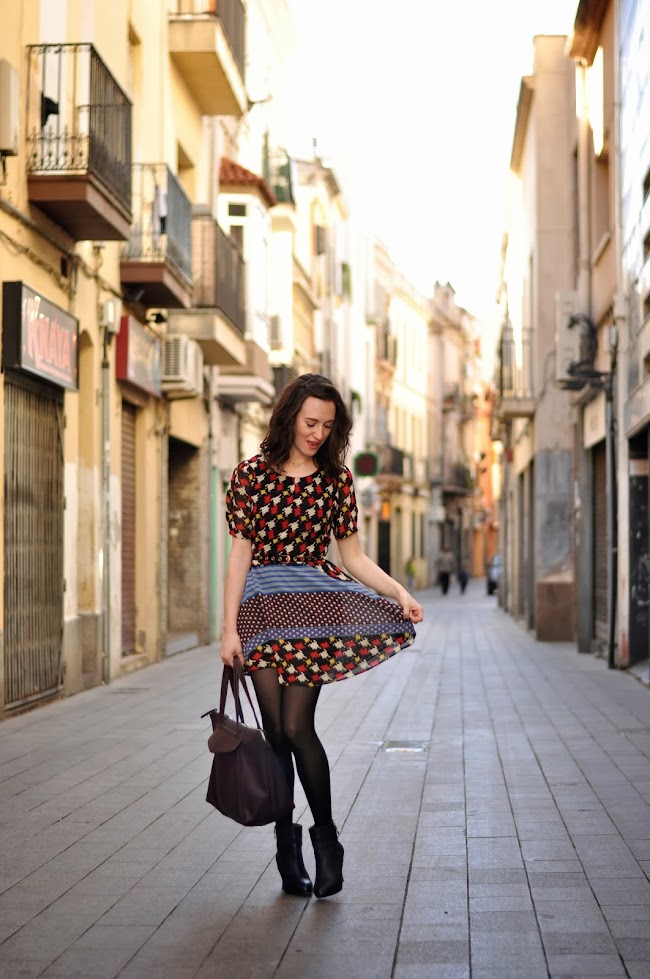 streetstyle asos dress