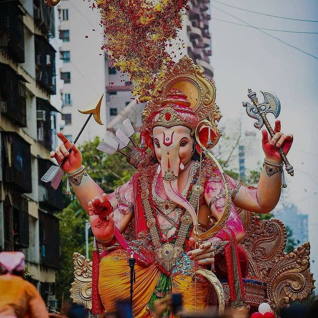 Lord Ganesha on Ganesha Chathurthi