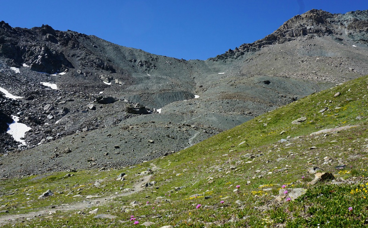 Trail to Col de la Noir 2955m