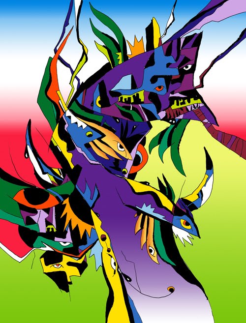 oase: MIRO(Amarant)-"The power of fantasy"Polen-Bozar.