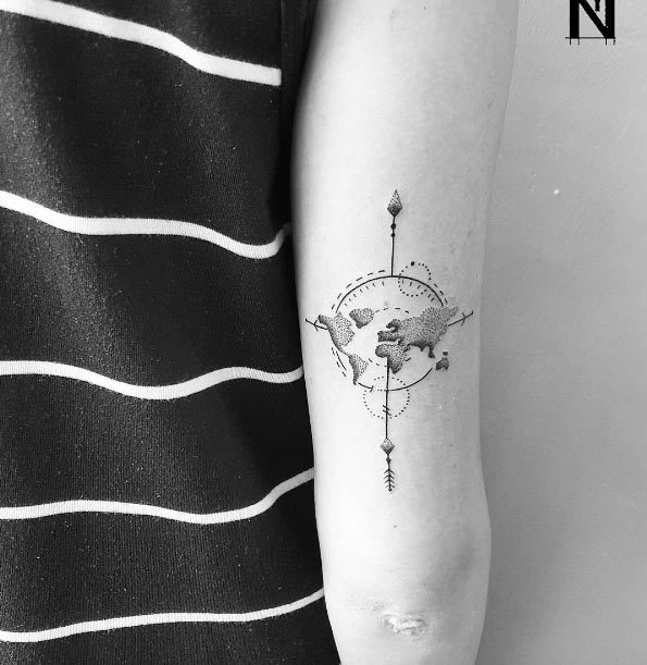 este_dotwork_globo_e_bssola