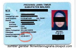 e-KTP yang ada tanggal kadaluarsa