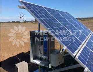 1.1KW solar grassland irrigation in Australia