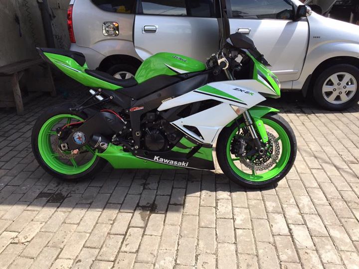 JUAL MOGE  BEKAS Kawasaki ZX6R  2012 TANGERANG LAPAK 