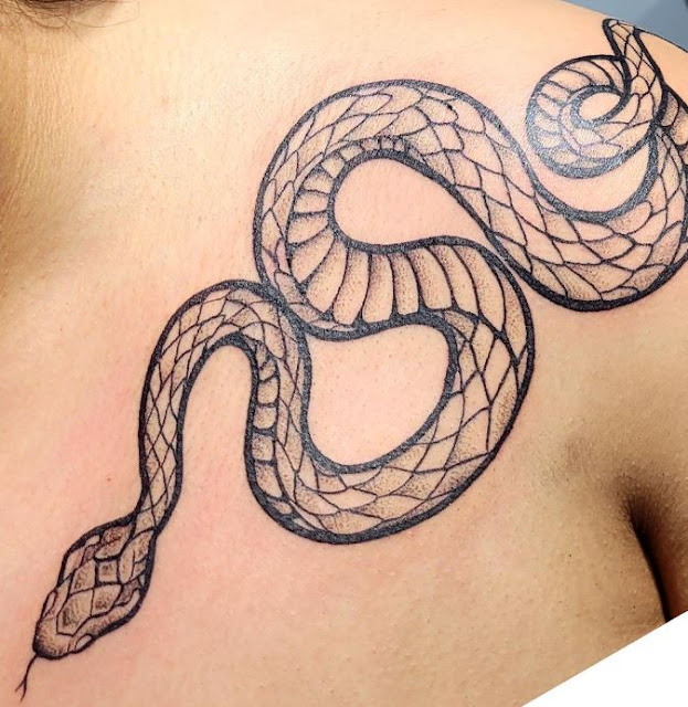 Tatuagem de Cobra - 156 ideias femininas para inspirar vocês