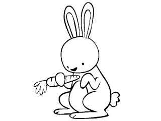 Cute Rabbit Coloring Pages For Print