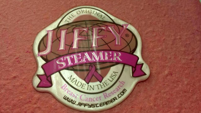 breast cancer awareness pink ribbon breast cancer support pink  jiffy steamer