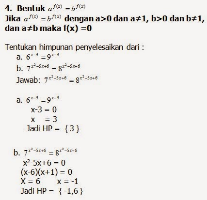 Fungsi Eksponen dan Logaritma 