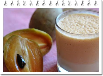 Manfaat jus buah sawo dan cara membuatnya