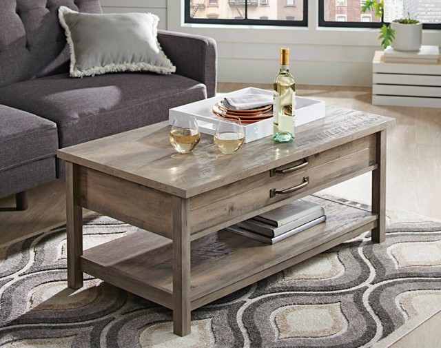 Rustic Lift Top Coffee Table