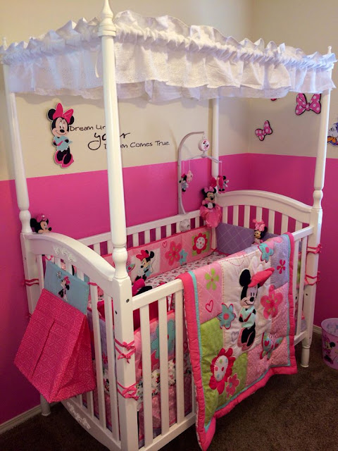 Cute Minnie Mouse Bedroom Decor Ideas for Kids