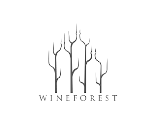 Mẫu thiết kế logo thương hiệu Wineforest