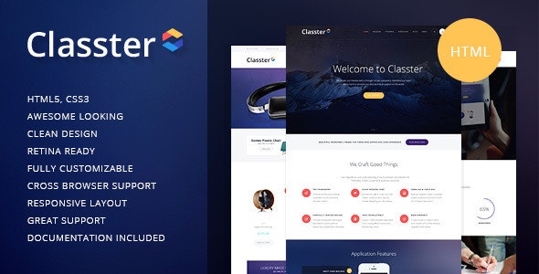 Classter v1.1 – Multi-Purpose HTML Theme