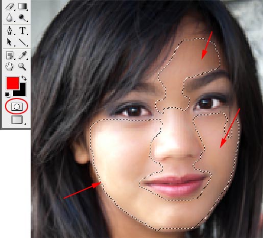 Cara Menghaluskan dan Memutihkan Kulit Wajah Dengan Photoshop