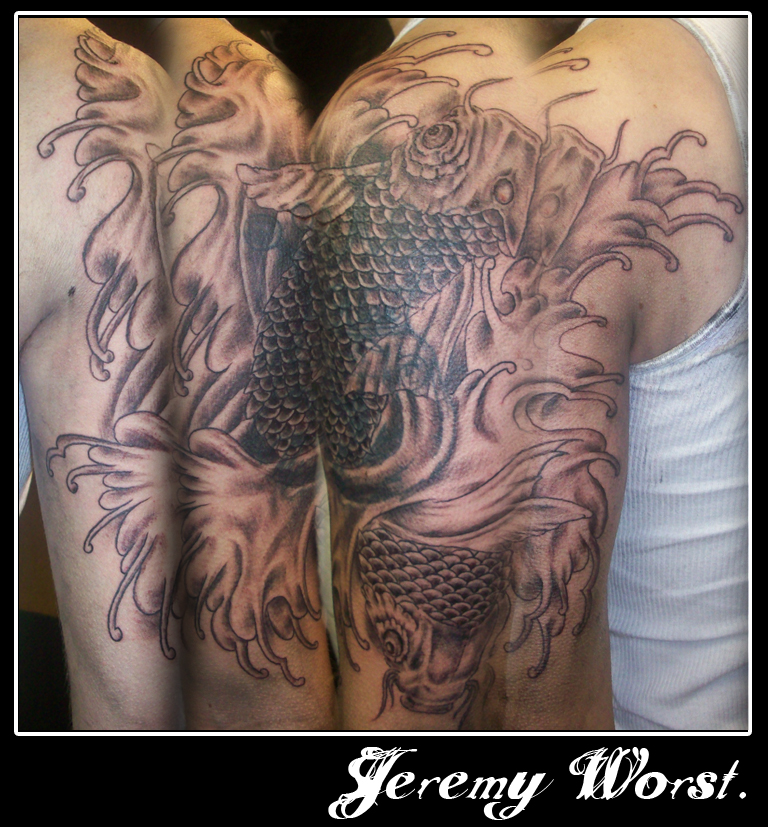 cover up tattoos tattoo design koi