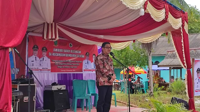 Sekdakab Natuna Buka Pekan Expo Pulau Akar yangt Digelar Pemdes Cemaga