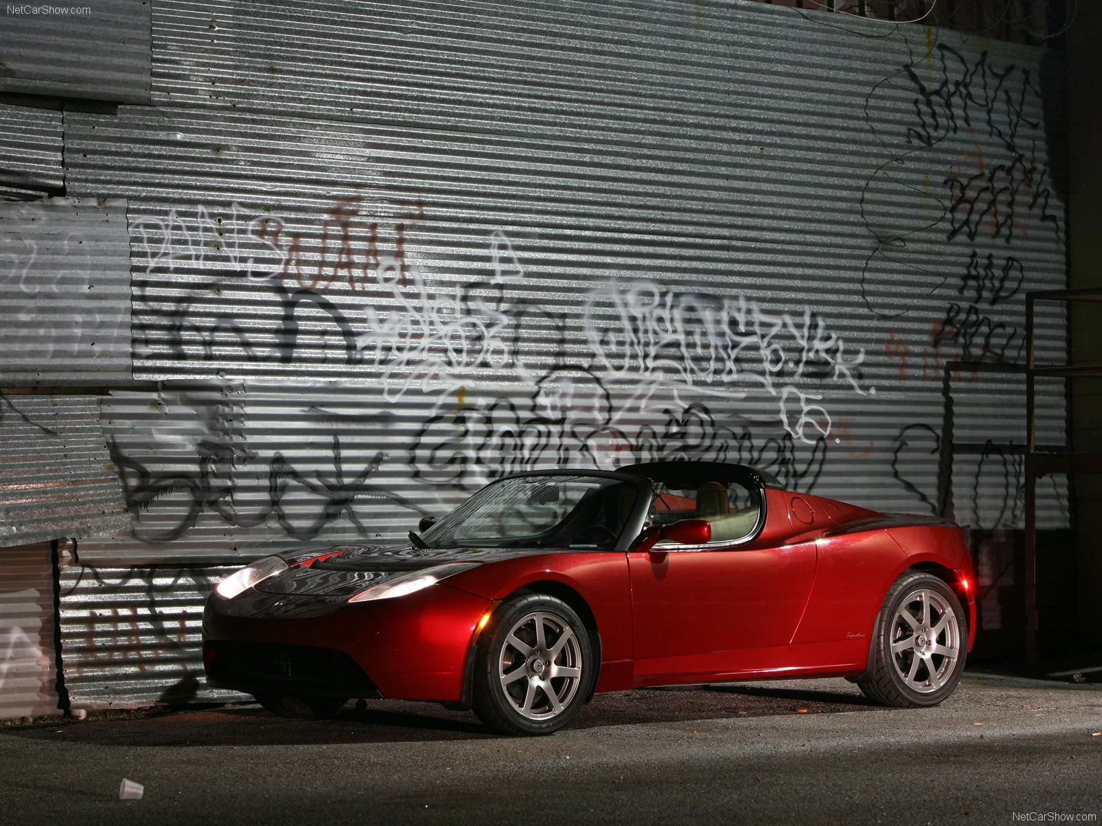 Hình ảnh xe điện Tesla Roadster 2008 & nội ngoại thất