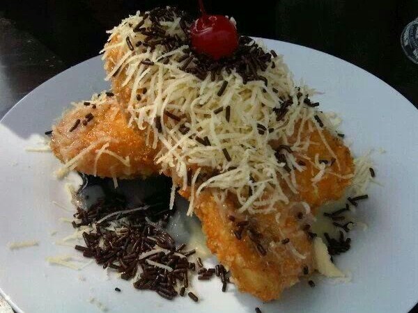 Resep Pisang Goreng Crispy Coklat Keju, Cara Membuat Pisang Goreng Crispy Coklat Keju