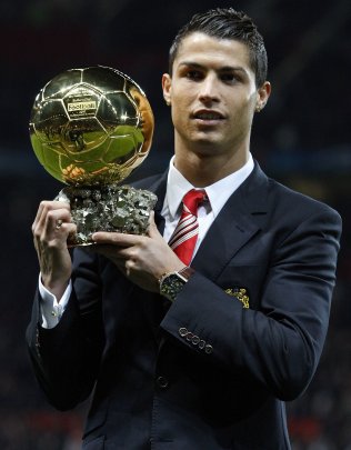 Cristiano Ronaldo: BalÃ³n de Oro 2008