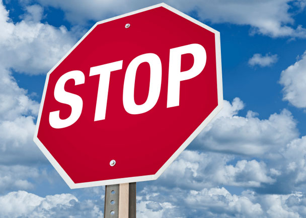 stop sign