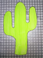 dessin cactus à imprimer cactus à la peinture cactus à poser cactus décoration à peindre cactus enfant décoration cactus à peindre cactus en carton