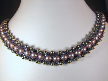 Pearl Jewelry Design on Winner 1 Rose Pearl Necklace By Penrose Designs Shop Tmpenrose