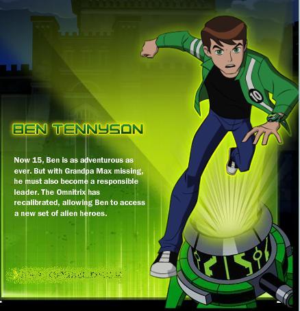 cartoon network characters ben 10. en 10 alien force wallpapers