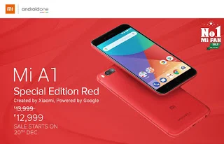 Xiaomi Mi A1 Special Edition Red launched in India