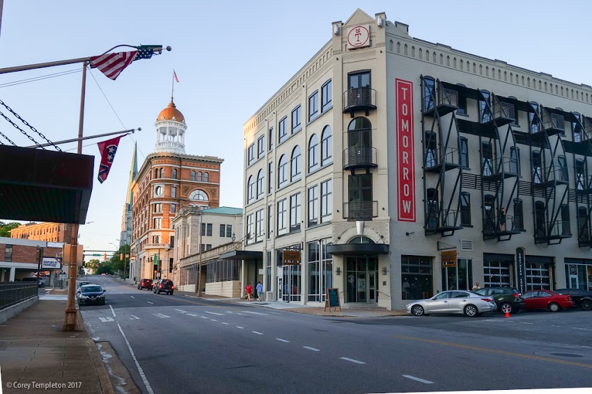 Chattanooga, Tennessee USA June 2017 photos by Corey Templeton of the downtown city area.