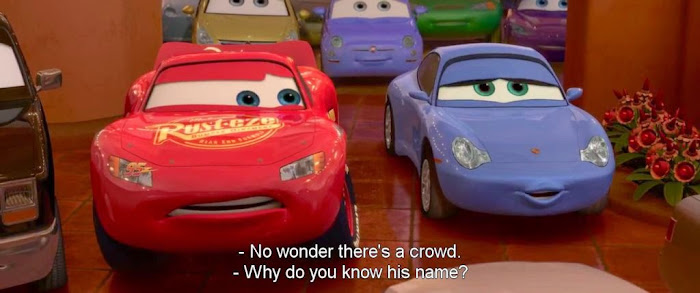Screen Shot Of Hollywood Movie Cars 2 (2011) In Hindi English Full Movie Free Download And Watch Online at worldfree4u.com